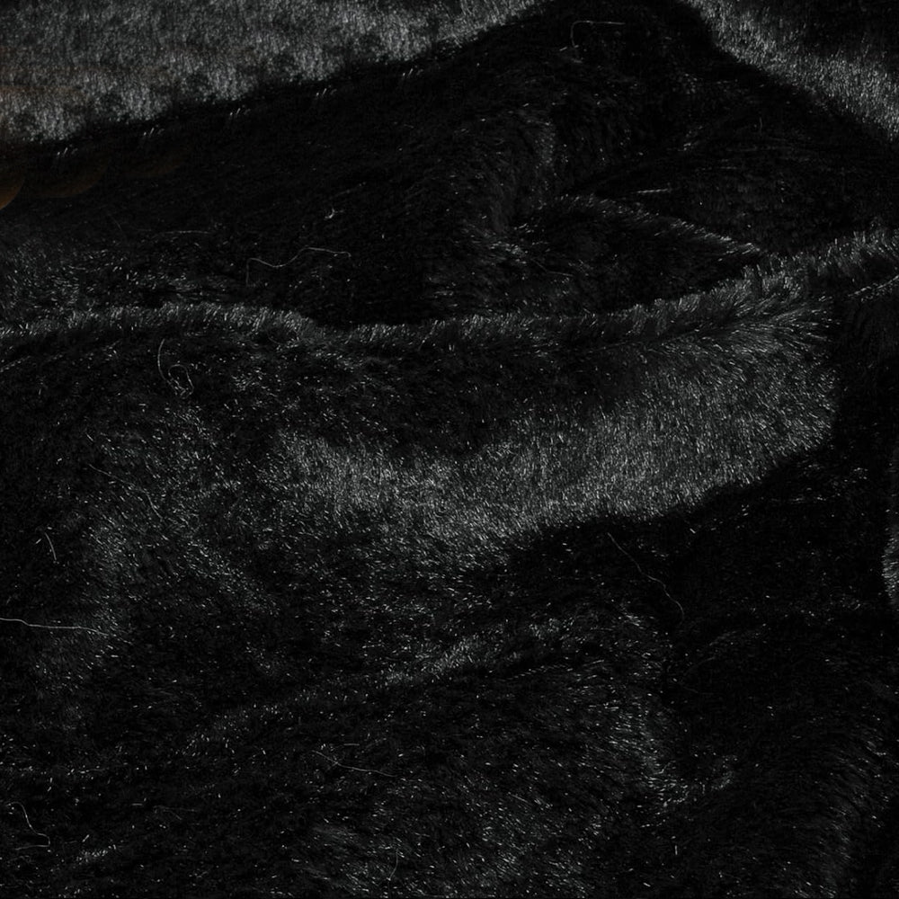 Solid Double-Sided Fuzzy Shaggy Blanket