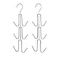 2Pcs Metal Rotatable Hanging Bag Holder for Closet
