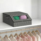 Large Capacity Hat Organizer Box Holds 30 Hats for Baseball Cap Wide Brim Cap