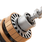 4 Wheel Automatic Rebound Ab Roller with Elbow Support Abdominal Exercise Machine