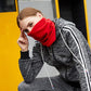 2Pcs Unisex Polar Fleece Neck Warmer 3 In 1 Multifunctional Scarf