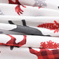Christmas Recliner Chair Cover Sofa Slipcover with Side Pocket