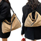 2-In-1 Vintage Suede Hobo Bag Backpack Shoulder Bag