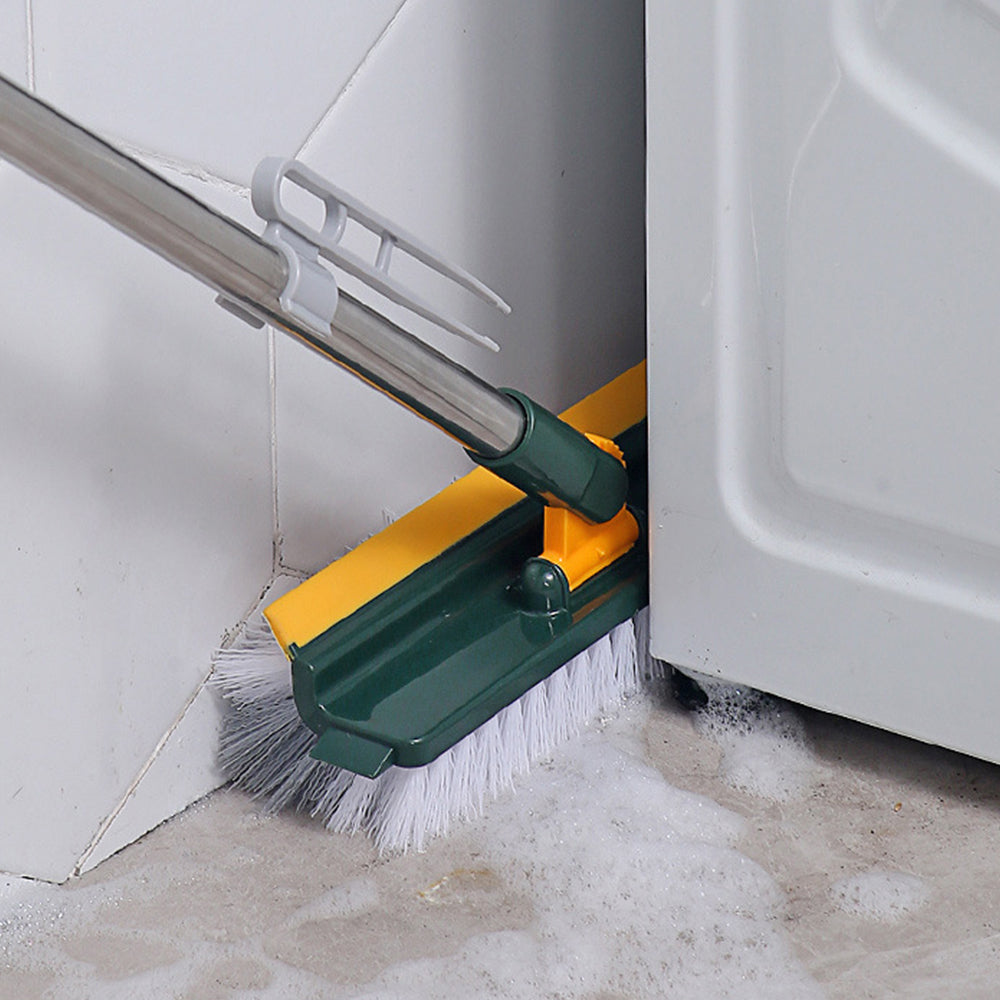 3-in-1 Multifunctional Floor Scrape Cleaning Brush with Long Handle