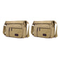2Pcs Men's Canvas Shoulder Messenger Bag Crossbody