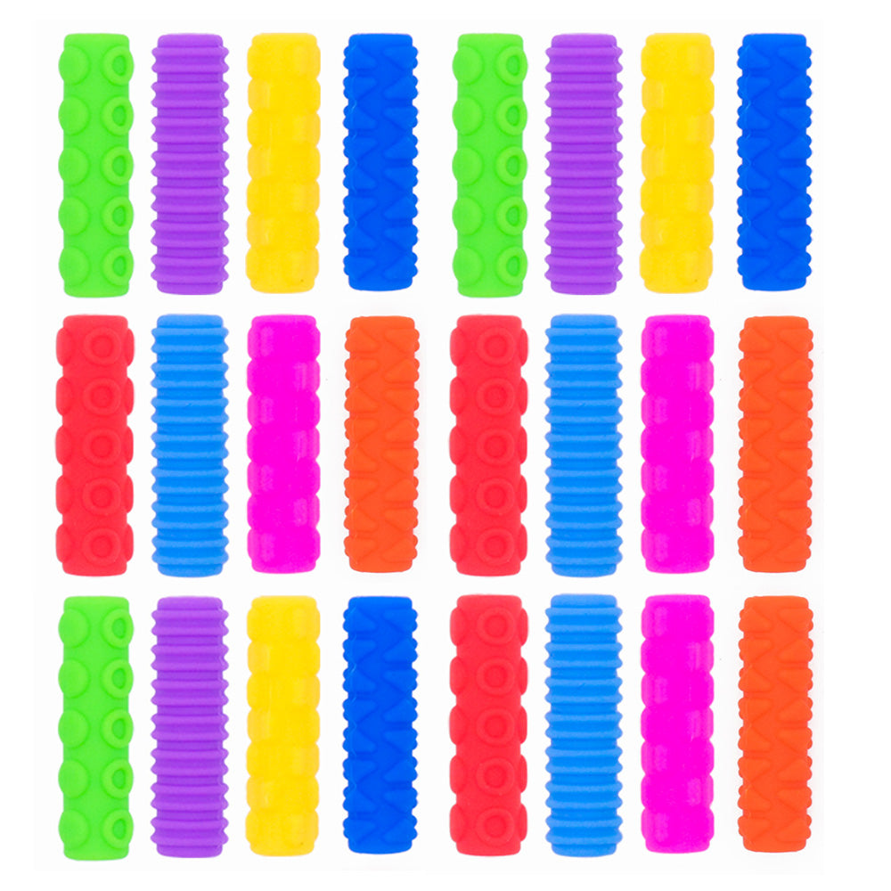 Silicone Textured Sensory Pencil Grip Fidget Toy