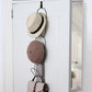 5Pcs Wrought Iron Hat Holder Racks