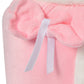 Plush Backpack Portable Pet Hanging Chest Bag with Hand Warmer Pocket