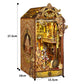 3D Wooden Puzzle Book Stand Miniature Dollhouse Kit