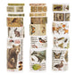 18 Rolls Vintage Washi Tape Set Writable Tapes for Scrapbooking Junk Journal supplies