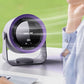 Desk Fan Quiet Digital Display Portable Table Fan Air Circulator Fan