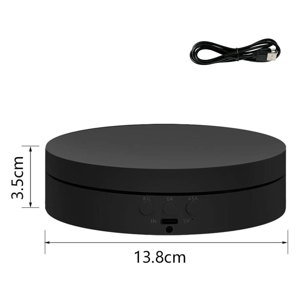 Electric 360 Degree Rotating Display Stand for Jewelry and Photography