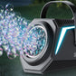 Portable Automatic Bubble Maker Machine Blower LED Light for Parties Wedding
