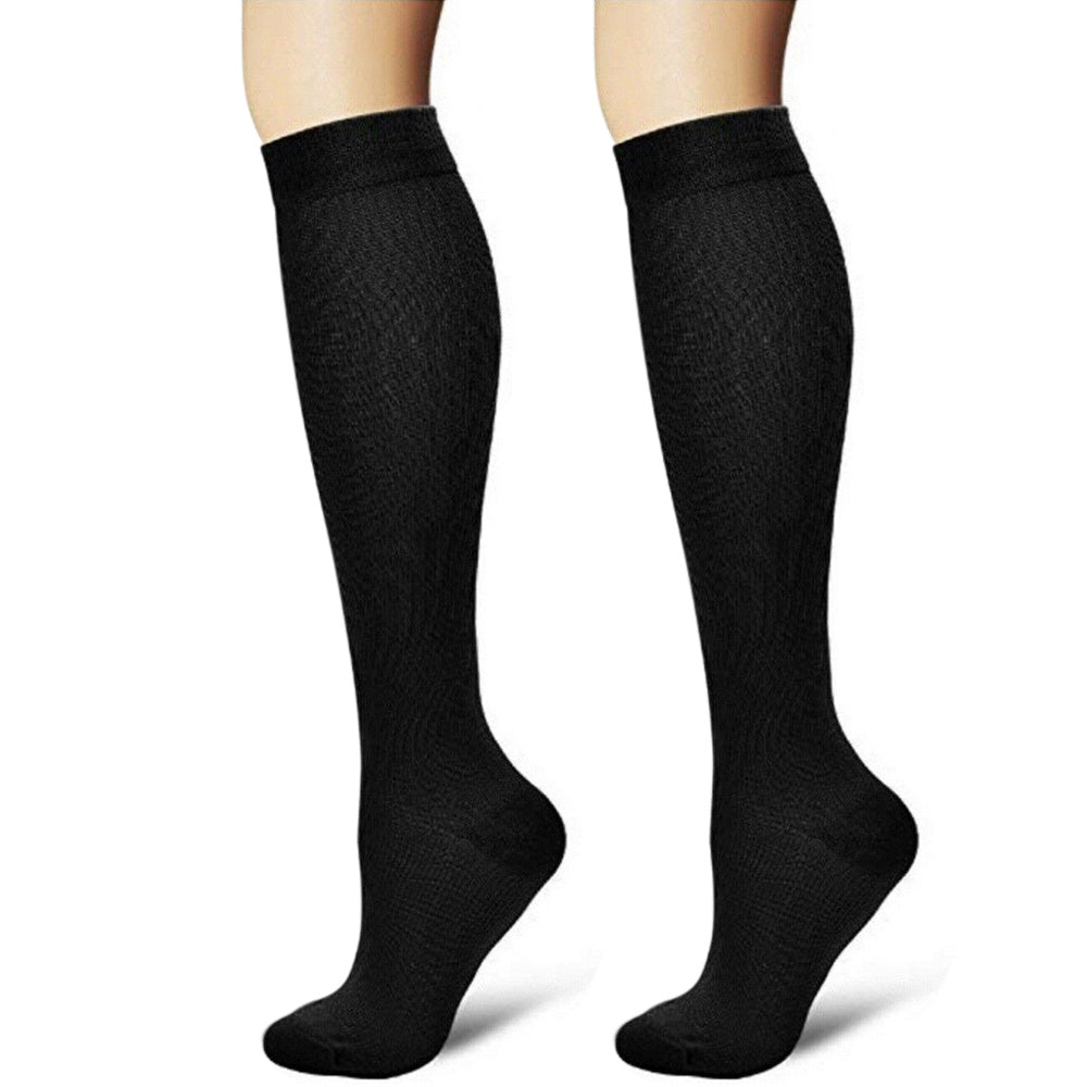 3 Pair Knee-High Socks for Support and Comfort During Sports Travel Daily Wear