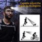 2Pcs Rechargeable LED Headlamp with Motion Sensor