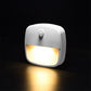2-Pack Wireless Motion Sensor Night Light Wall Cabinet Closet Stair Lamp