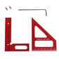 45/90 Degree Multi-Angle Measuring Drawing Line Aluminum Alloy Ruler