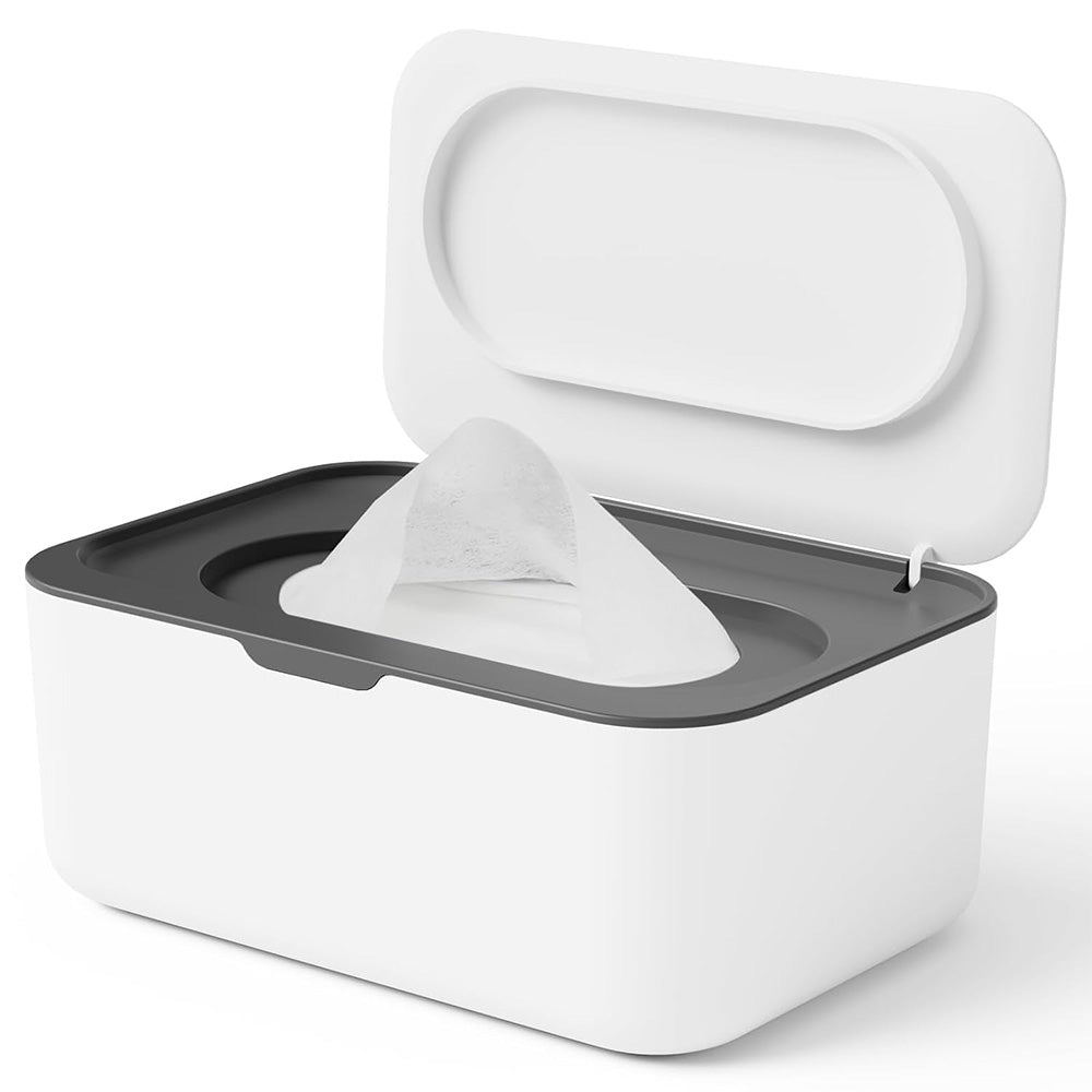 Wipes Dispenser Wipes Tissue Storage Case With Lid Refillable Wipe Holder