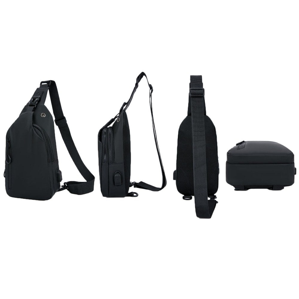 Water-Resistant Sling Bag Anti-Theft Chest Pack