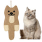 Wall Cat Scratcher Mat Sisal Cat Scratching Pad for Indoor Cats Kitten