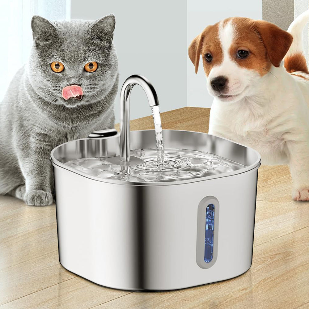 Electronic Automatic Pet Water Fountain USB 2.2L for Cats and Small Animals