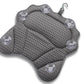 Bath Pillow with Headrest and 6 Suction Cups for Tub Support and Relaxation