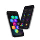 2Pcs Gaming Light Bars Colorful Sound Pickup Lamps RGB Color Changing Atmosphere Lights
