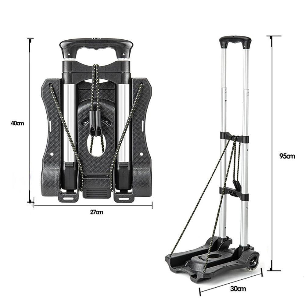Small Foldable Hand Truck with 2 Wheels