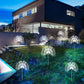 5Pcs Solar Firework Lights Water-resistant Outdoor Stake Lights
