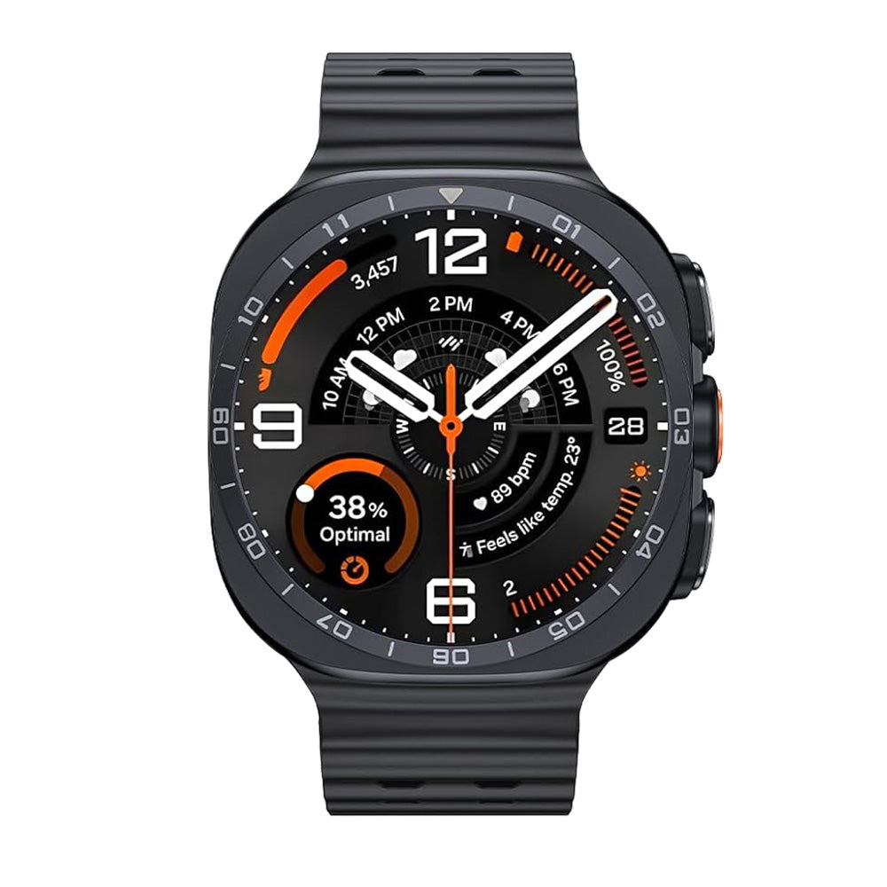 3 in 1 Screen Protector for Samsung Galaxy Watch Ultra 2 47mm with Protector and Bezel Ring