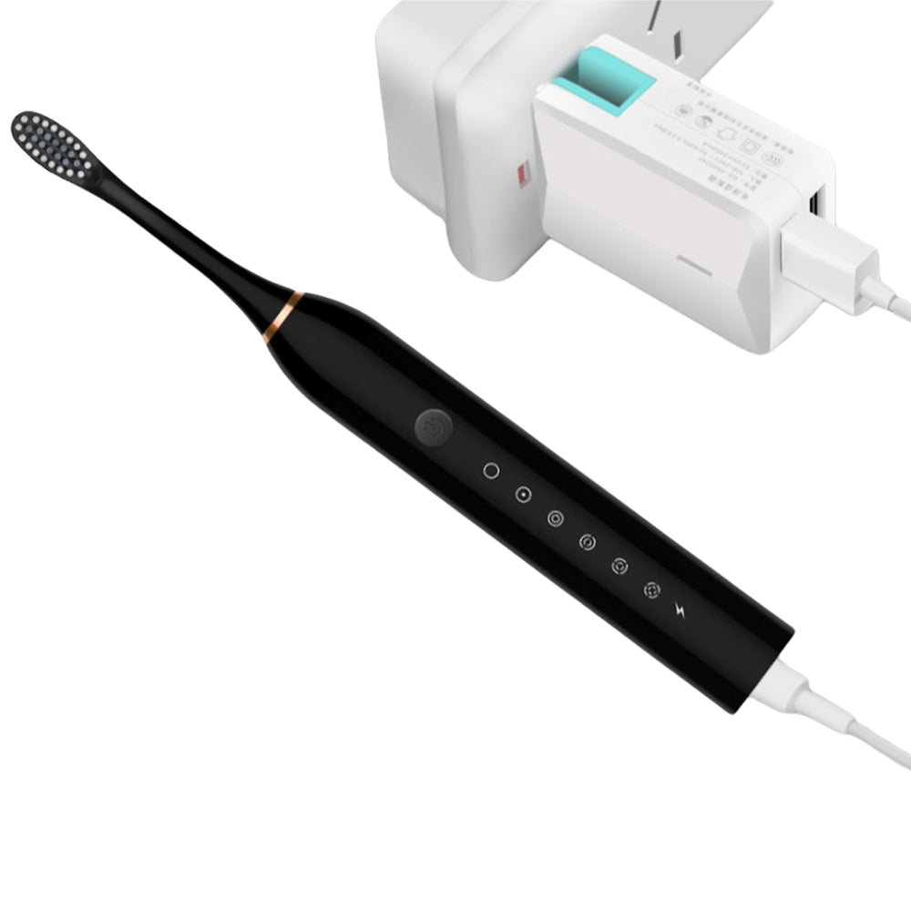 Electric Toothbrush with Four Heads