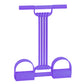 8 Tube Pedal Resistance Band with Handle Detachable Adjustable for Full Body Shaping