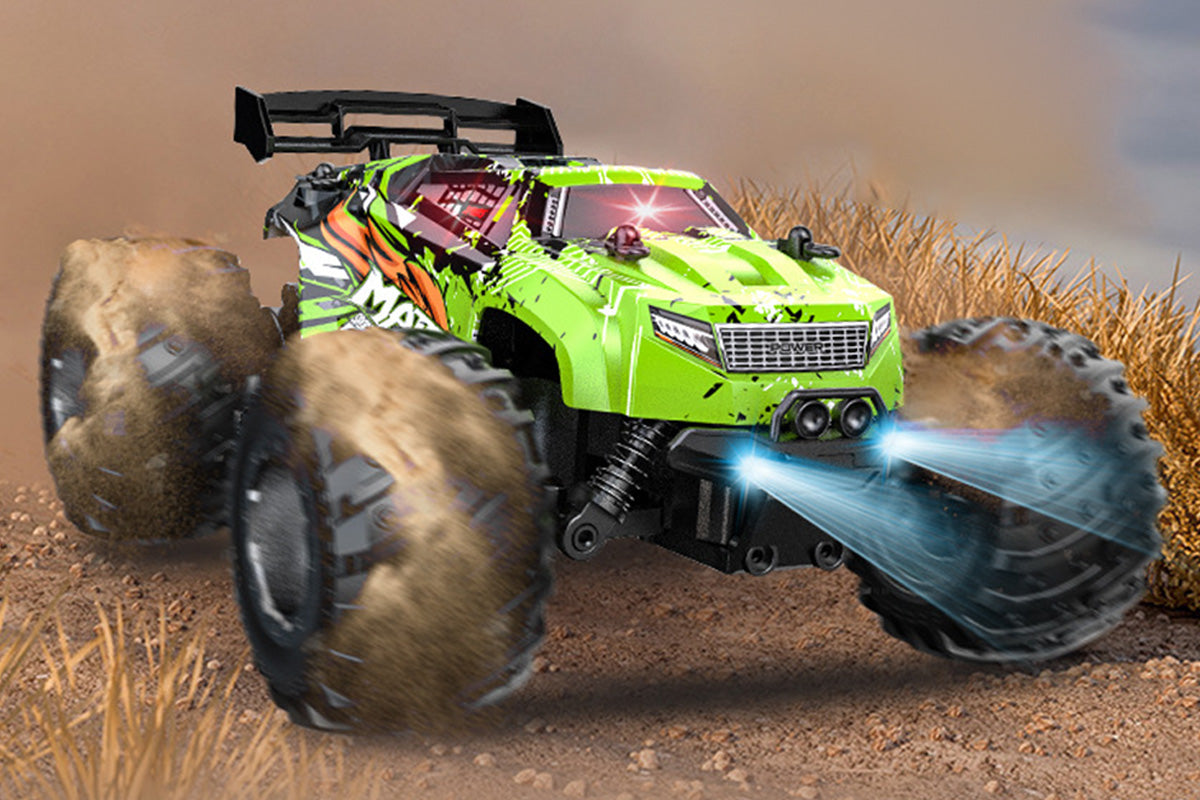 1:18 Scale Remote Control Car Toys All Terrain RC Truck With LED Light