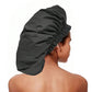 2 Pack Extra Large Waterproof Reusable PEVA Shower Caps for Long Hair