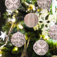 9pcs Christmas Ball Ornaments for Xmas Tree Hanging Ball Ornament Decorations