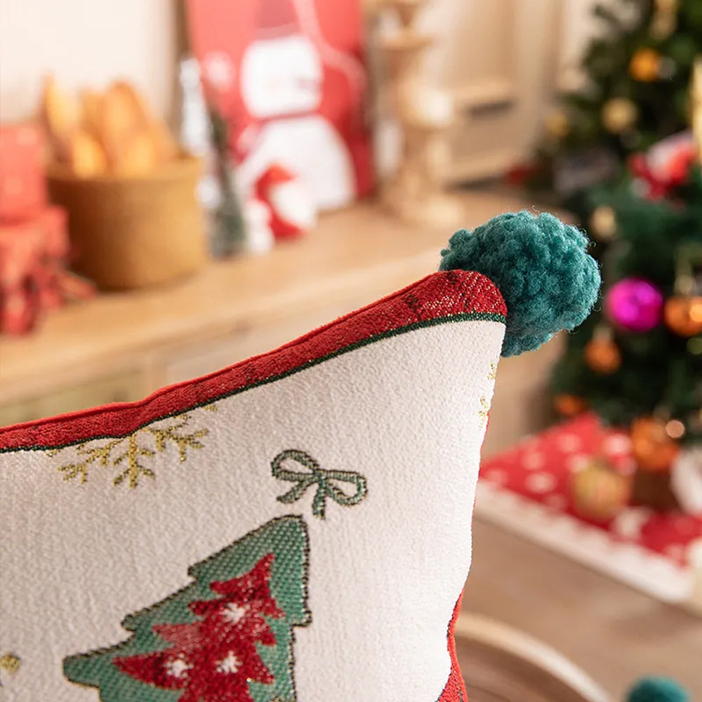 Christmas Throw Pillow with Covers