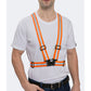 2Pcs Reflective Adjustable Security Vests with 4 Arm Bands for Running