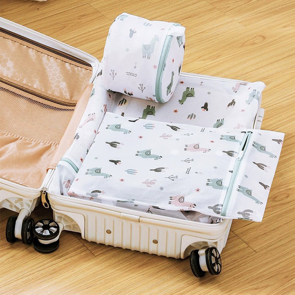 7 Piece Mesh Laundry Wash Bag Set for Delicates Bras and Underwear