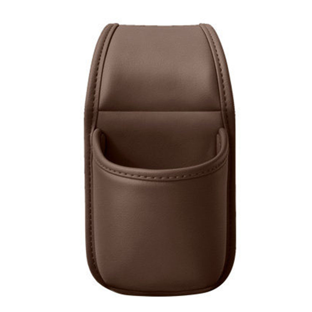 Self Adhesive PU Leather Vehicle Door Cup Holder for Bottle Cup
