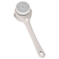 Electric Body Back Scrubber for Shower Dual Handle Bath Brush for Exfoliating Massage