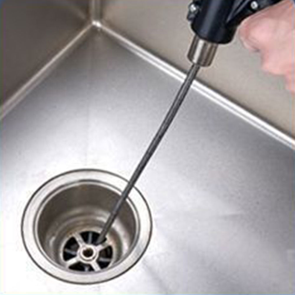 Sink Drain Unblocker Toilet Cable Auger Flexible Steel Cable Pipe Cleaner