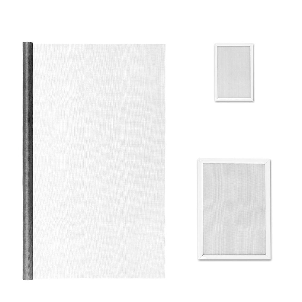 DIY Window Screen Repair Kit Fiberglass Mesh with Tools for Doors Patio Porch