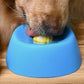 Slow Feeder Dog Bowls With Rolling Ball Anti-Choking For Liquid Treat