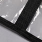3PCS 60L Clear Plastic Storage Bags with Zipper for Clothing Blanket Comforter