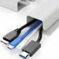 40cm Under Desk Cable Management Adhesive Mount Cord Organizer For Desk