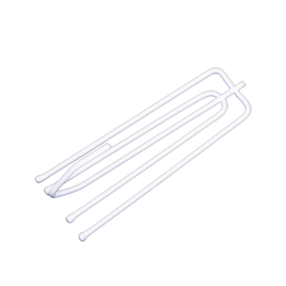 50Pcs 4 Prong Stainless Steel Pinch Pleat Curtain Hooks for Pleated Curtains
