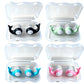4 Pairs Reusable Sleep Earplugs 3 Layer Noise Reduction Silicone Ear Plugs with Storage Cases