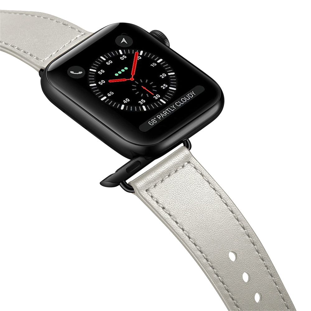 Genuine Leather Watch Band Compatible with Apple iWatch 38/40mm 42/44mm