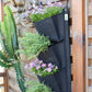 2Pcs 6-Pocket Vertical Wall Hanging Planting Bag for Home Garden