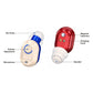 1 Pair Invisible Digital Hearing Aids Rechargeable Mini Sound Enhancer Amplifier